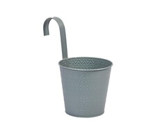 Smart Garden Products Hangpot Aztec - 2 kleuren - Metalen hangpot - 15 cm