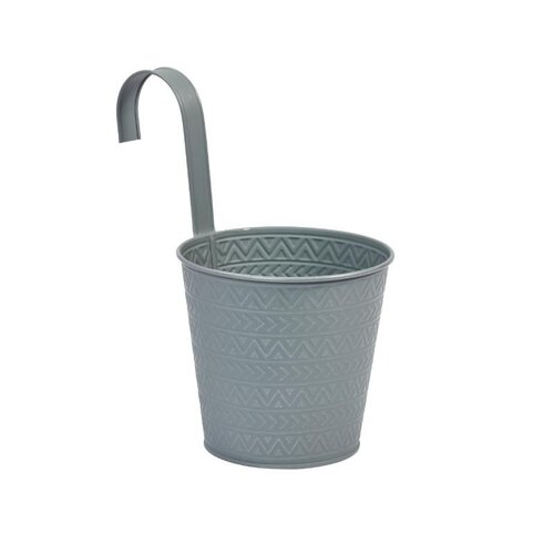 Smart Garden Products Hangpot Aztec - 2 kleuren - Metalen hangpot - 15 cm