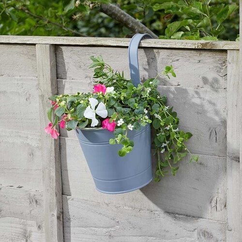 Smart Garden Products Hangpot 4 kleuren - Metalen hangpot - 15 cm