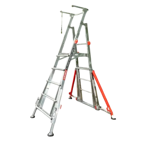 Henchman Telescopische Platformladder - All Terrain - Verstelbaar - Tot 150 kg - Professioneel
