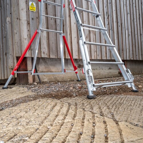 Henchman Telescopische Platformladder - All Terrain - Verstelbaar - Tot 150 kg - Professioneel
