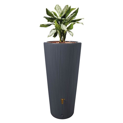 Garantia Vaso Decor regenton - 220 liter - Inclusief plantenbak en kraan - 2 kleuren