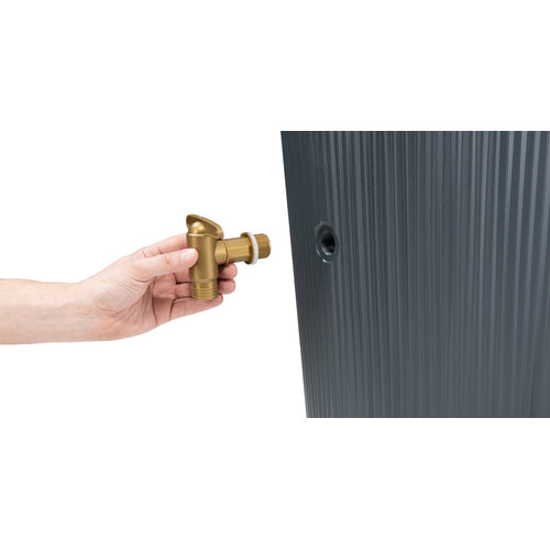 Garantia Vaso Decor regenton - 220 liter - Inclusief plantenbak en kraan - 2 kleuren