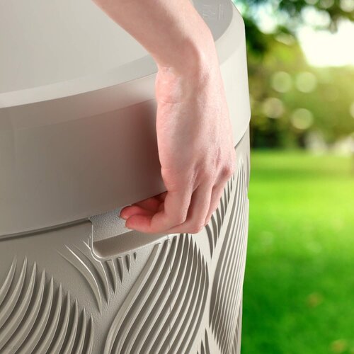 Meuwissen Agro Delta regenton - 240 liter - 5 kleuren - Inclusief plantenbak