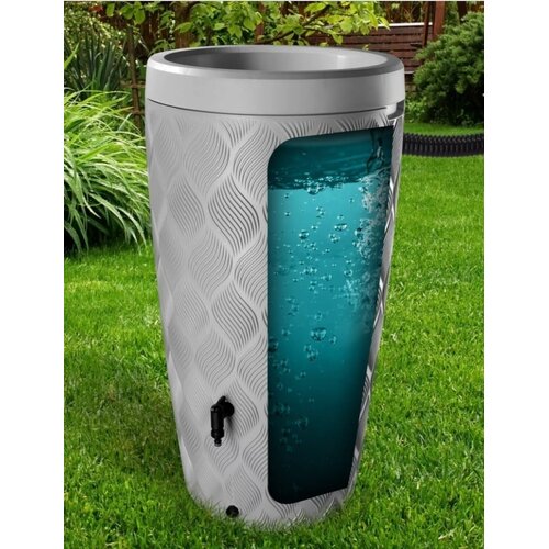 Meuwissen Agro Delta regenton - 240 liter - 5 kleuren - Inclusief plantenbak