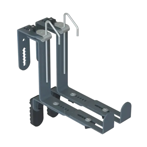 Geli Balkon- en muurbeugels Type U - 50 kg - Per set - 2 kleuren