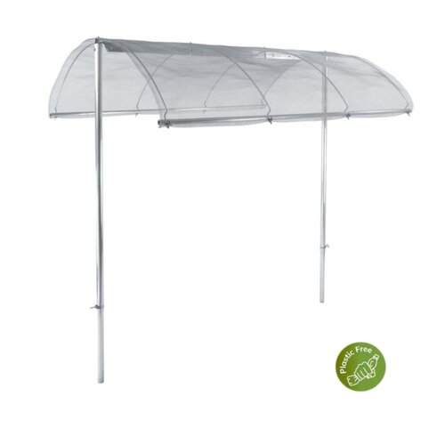 Bellissa Overkapping voor groenten/tomaten - Groentebescherming - incl. telescopische groeispiralen