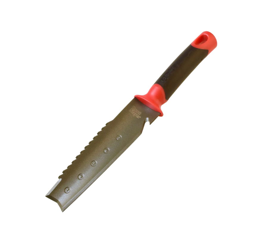 Root Slayer Onkruidmes - smalle handschep - penwortelschep - handzaagje