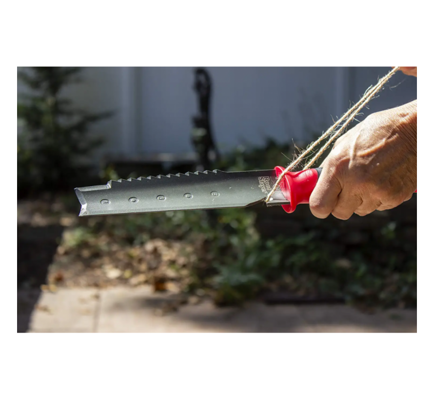 Root Slayer Onkruidmes - smalle handschep - penwortelschep - handzaagje