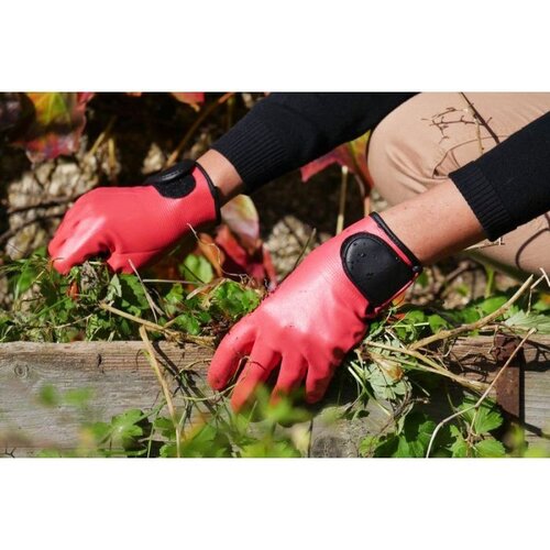 Rostaing Allround Waterafstotende Tuinhandschoen - roze/rood - MAXIMA.F