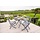 Darsham Bistro Set – Handgeëtst & Inklapbaar - 4 stoelen - Design B