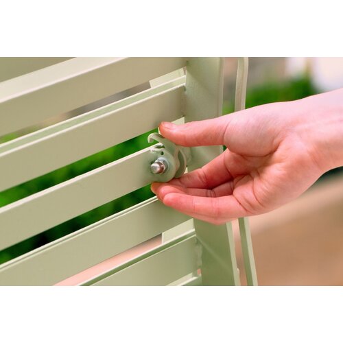 Harrod Darsham Bistro Set – Handgeëtst & Inklapbaar - 4 stoelen - Design B