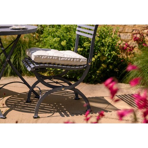 Harrod Darsham Bistro Set – Handgeëtst & Inklapbaar - Tafel en 2 stoelen - Design A