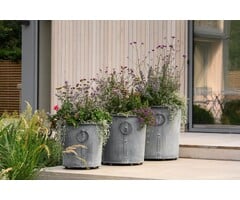 Harrod Southwold Ronde Plantenbak – Handgeëtst Staal