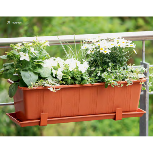 Geli Onderzetter 40 cm - Balkonbakken - Diverse kleuren