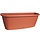 Bloembak Maya 50 cm - Plantenbak - 2 kleuren - incl. haken