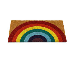 Smart Garden Products Deurmat Kokos Regenboogprint - 45 x 75 cm