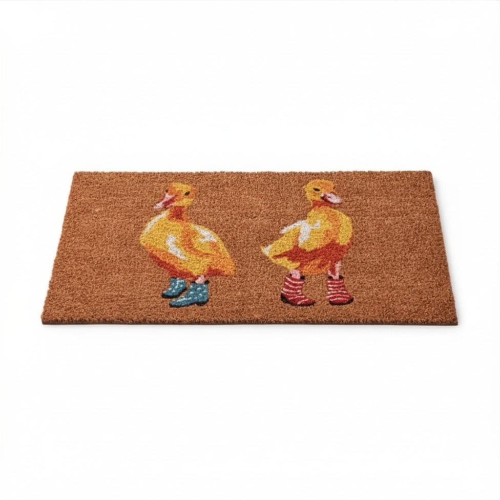 Smart Garden Products Deurmat Kokos Eendjes - 45 x 75 cm