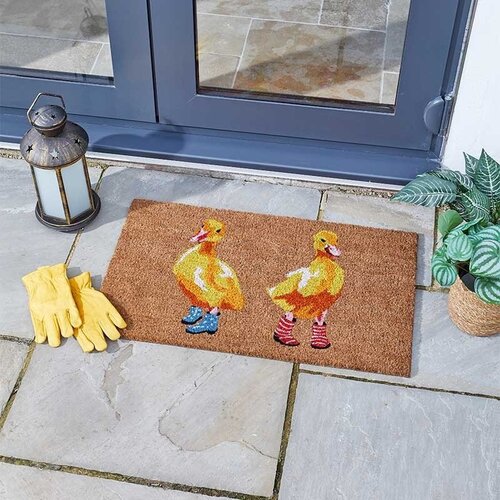 Smart Garden Products Deurmat Kokos Eendjes - 45 x 75 cm