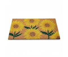 Smart Garden Products Deurmat Kokos Zonnebloemen - 45 x 75 cm