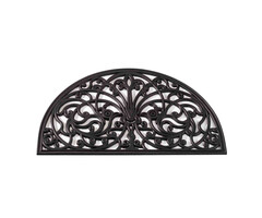 Smart Garden Products Deurmat Halve maan - Rubber - 45 x 75 cm