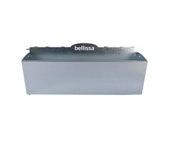 Bellissa Origami plantenbak - Gegalvaniseerd staal - 54 x 17,5 x 23 cm