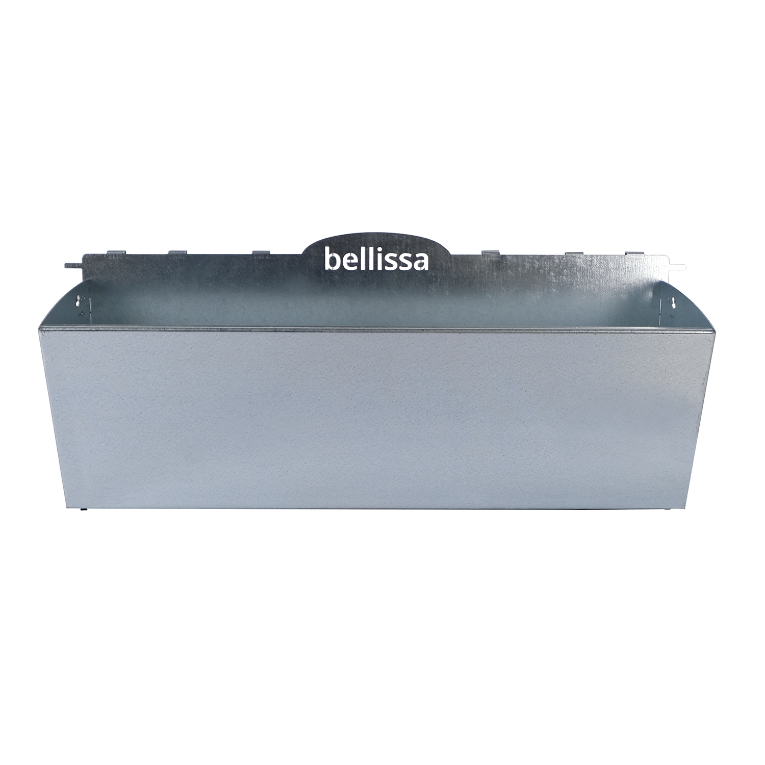 Bellissa Origami plantenbak - Gegalvaniseerd staal - 54 x 17,5 x 23 cm