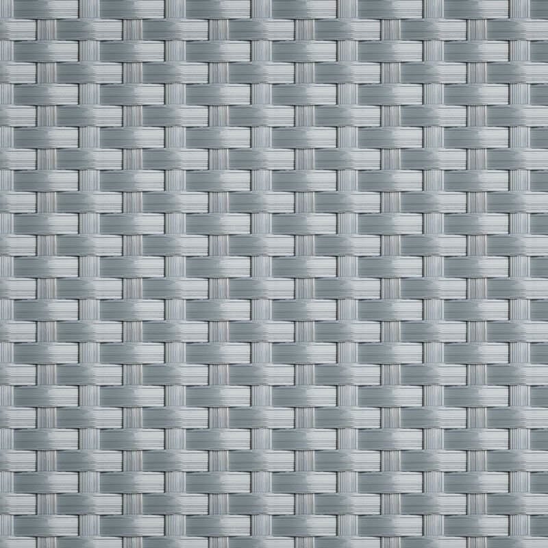 De Wiltfang Polyrattan Balkonscherm Lichtgrijs – Per meter of 5 meter rol