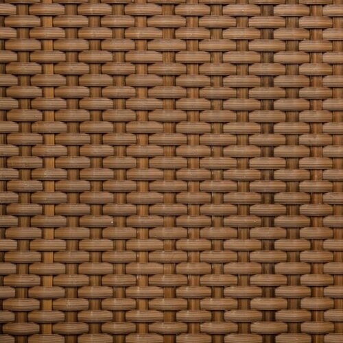 De Wiltfang Polyrotan Balkonscherm 90 cm hoog – Honingraatbruin - per meter of rol 5 meter