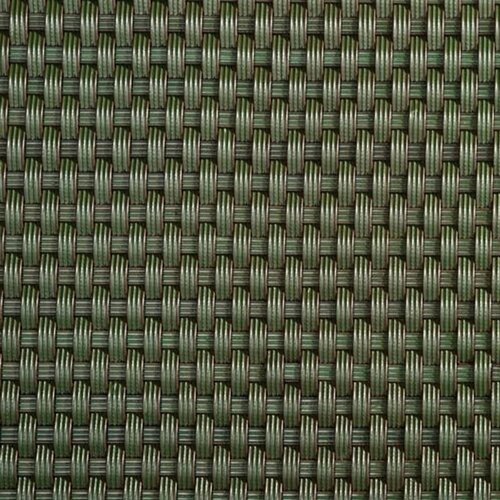 De Wiltfang Polyrotan Balkonscherm 90 cm hoog – Militairgroen (per strekkende meter - incl. ogen)