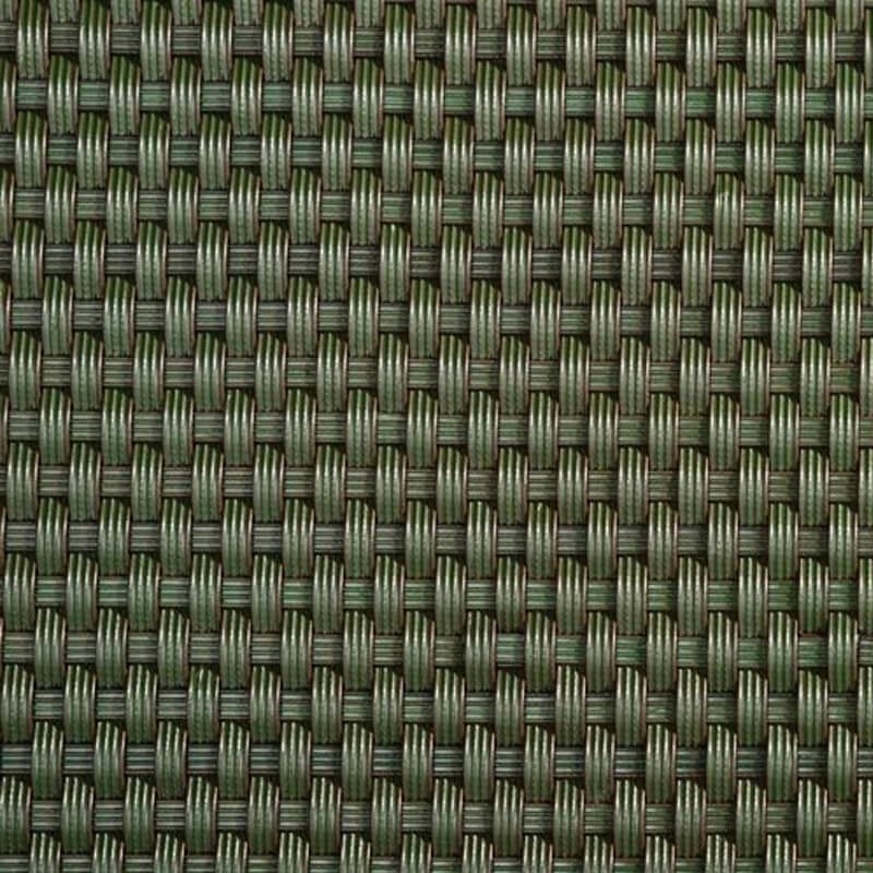 De Wiltfang Polyrotan Balkonscherm 90 cm hoog – Militairgroen (per strekkende meter - incl. ogen)