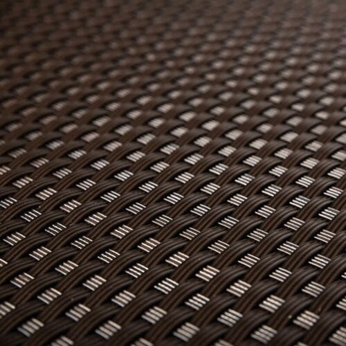 De Wiltfang Balkonscherm Donkerbruin (0,9 x 5 m) - Polyethyleen - Windscherm - Schaduwscherm