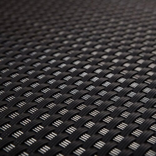 De Wiltfang Balkonscherm Zwart - 0,9 x 5 meter - PE