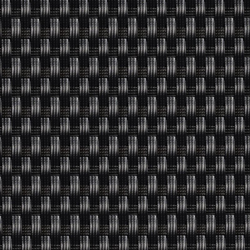 De Wiltfang Balkonscherm Zwart - 0,9 x 5 meter - PE