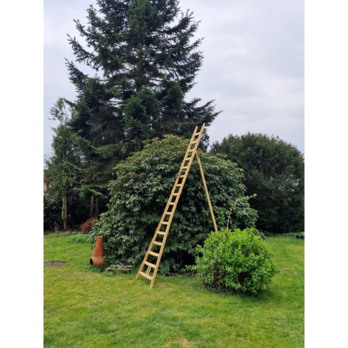 Van Eldik ladders Houten plukladders - 2 tot 4,25 m - 7 tot 16 sporten