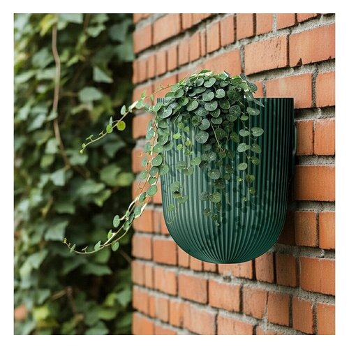 Prosperplast Bloempot Milly voor aan de muur - 5 kleuren - 14,6 cm - 2,1 liter
