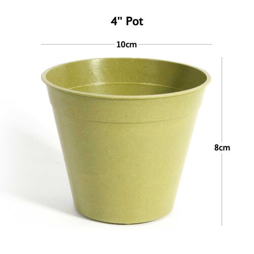 Haxnicks Bamboe bloempot - Groen - S t/m XXL - 100% biologisch afbreekbaar