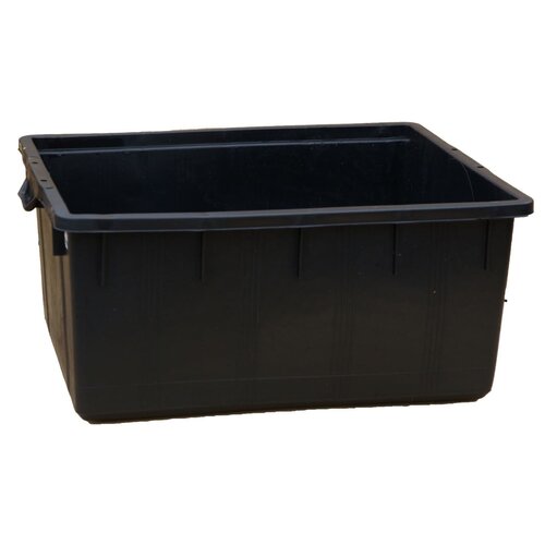 Meuwissen Agro Rechthoekige Boomkuip 150 liter -80 x 63 x 38 cm - Zwart polyetheen