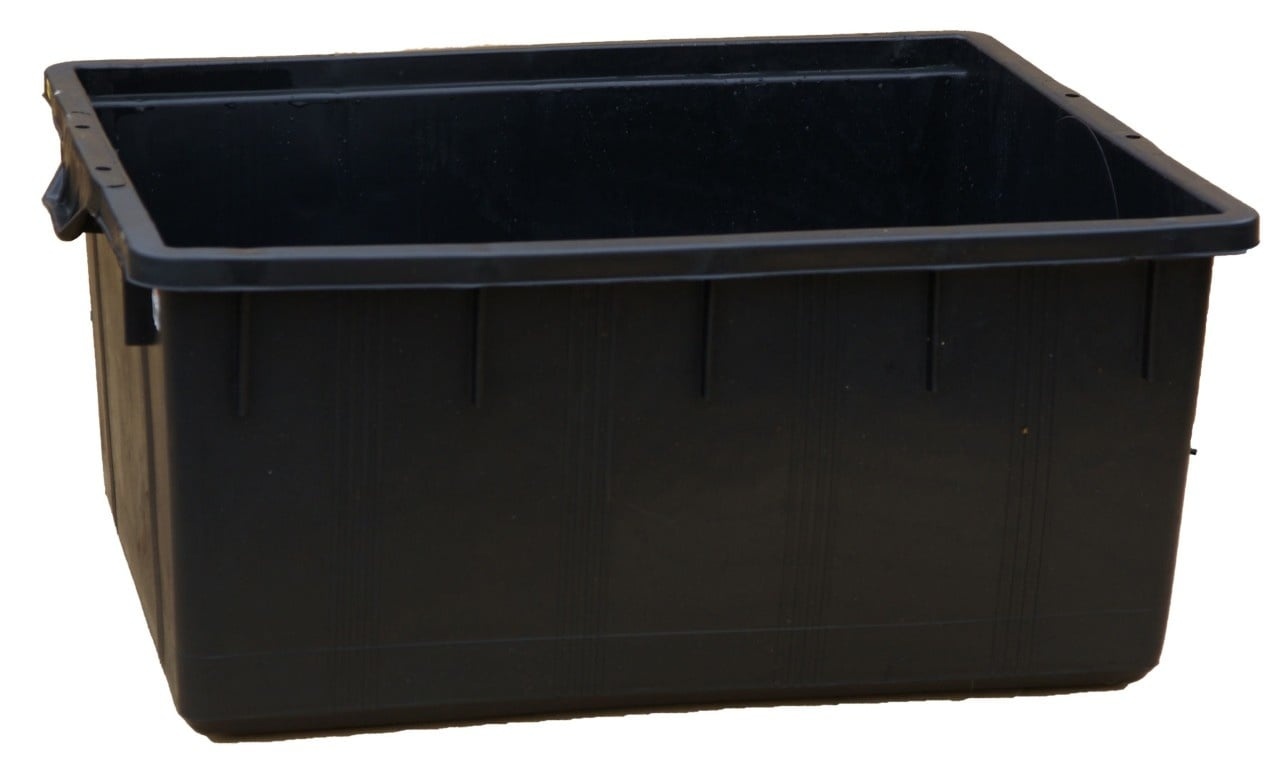 Meuwissen Agro Rechthoekige Boomkuip 150 liter -80 x 63 x 38 cm - Zwart polyetheen