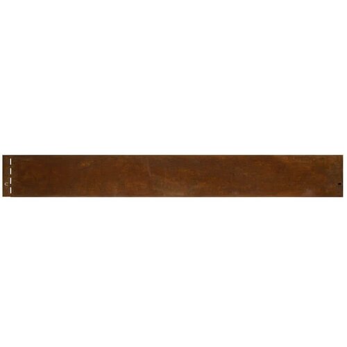 Bellissa Kantopsluiting cortenstaal - 118 cm - 2 maten