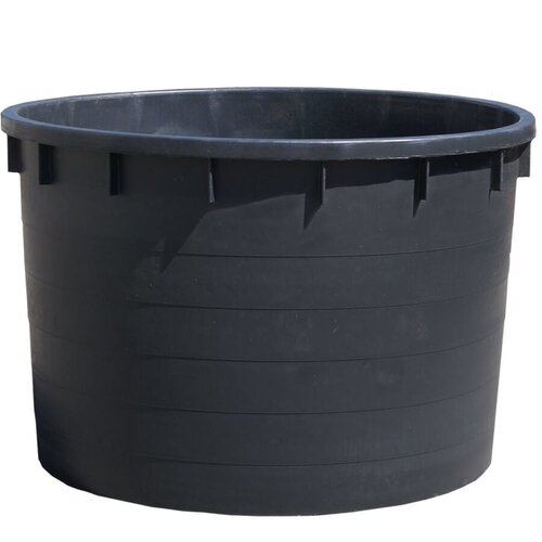 Meuwissen Agro Boomkuip 750 liter - 125,5 x 82 cm - Zwart polyetheen