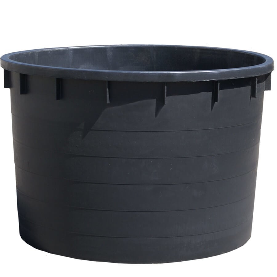 Meuwissen Agro Boomkuip 750 liter - 125,5 x 82 cm - Zwart polyetheen