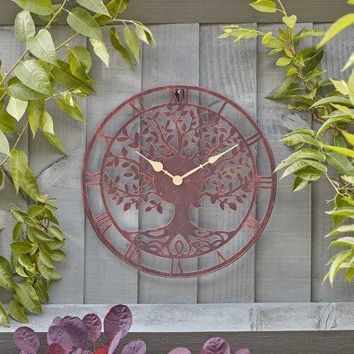 Smart Garden Products Tree of Life Tuinklok - 35 en 60 cm - Bronskleurig