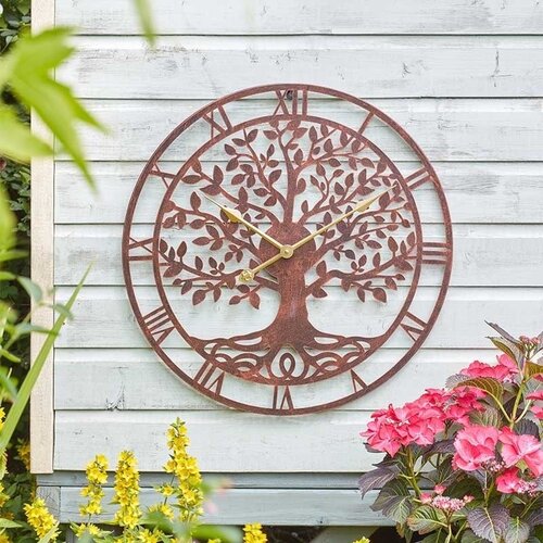 Smart Garden Products Tree of Life Tuinklok - 35 en 60 cm - Bronskleurig