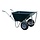 Kruiwagen 160 ltr Stal - Metalen frame - Kunststof bak - 1 -2 wielen