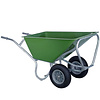 Hummer Kruiwagen 160 ltr Stal Pro - Metalen frame - Kunststof bak - 1 -2 wielen