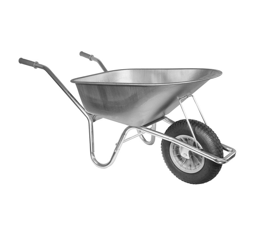 Hummer Kruiwagen 85 liter Klus - metalen bak - verzinkt frame