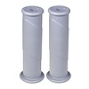Hummer Kruiwagen handvatten - 2 stuks - Grijs - 3 cm
