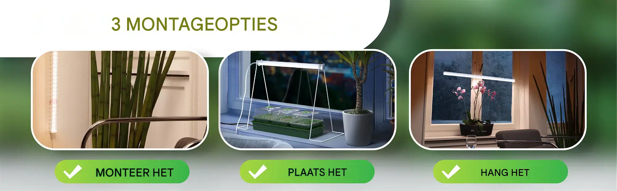 Biogreen Florabooster 200 - Plantenlamp met full-spectrum LED