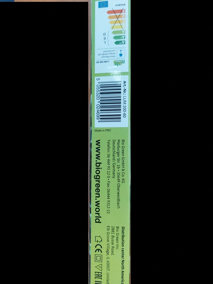 Biogreen Florabooster 200 - Plantenlamp met full-spectrum LED